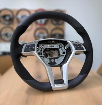 Preview: Mercedes W205 C63 W176 A53 W213 AMG Lenkrad neu beziehen